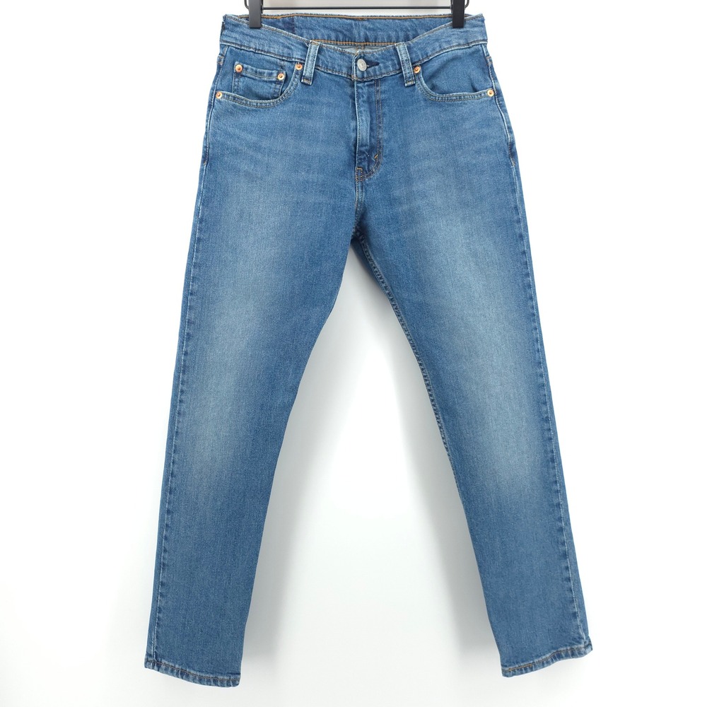 Levi's 512 Mens Slim Taper Jeans 30x30 Blue Medium Wash Streetwear